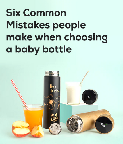 Six Common Mistakes people make when choosing a baby bottle