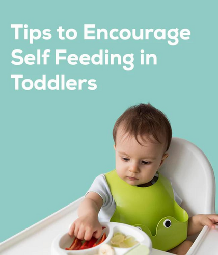 Tips to encourage self-feeding in toddlers