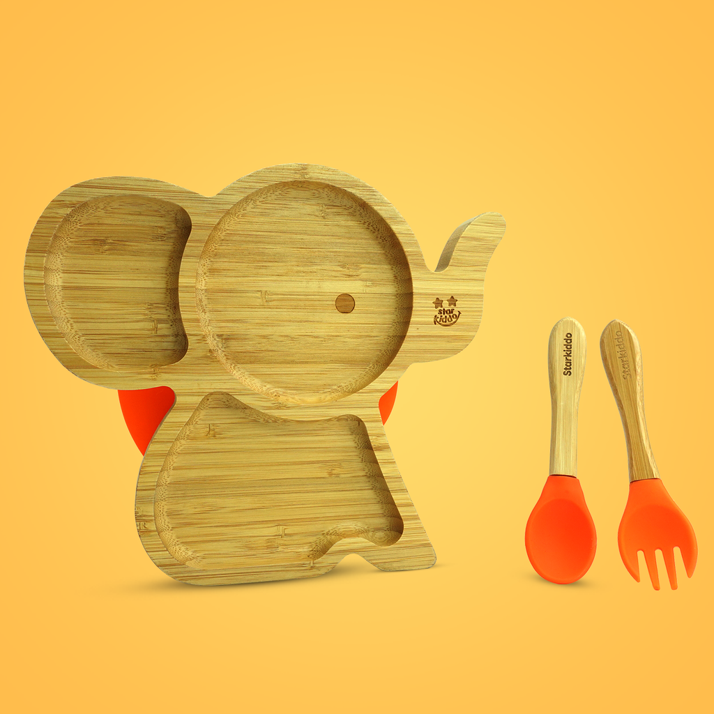 Bamboo Suction Plates