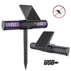 Solar Powered LED Mosquito Killer Lamp