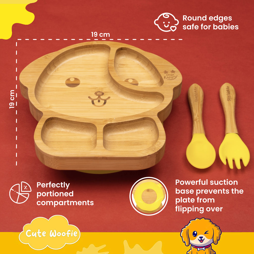 Bamboo Plates and Cutlery 