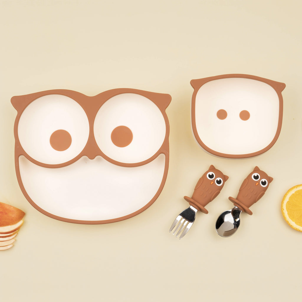 silicone suction dinnerware sets