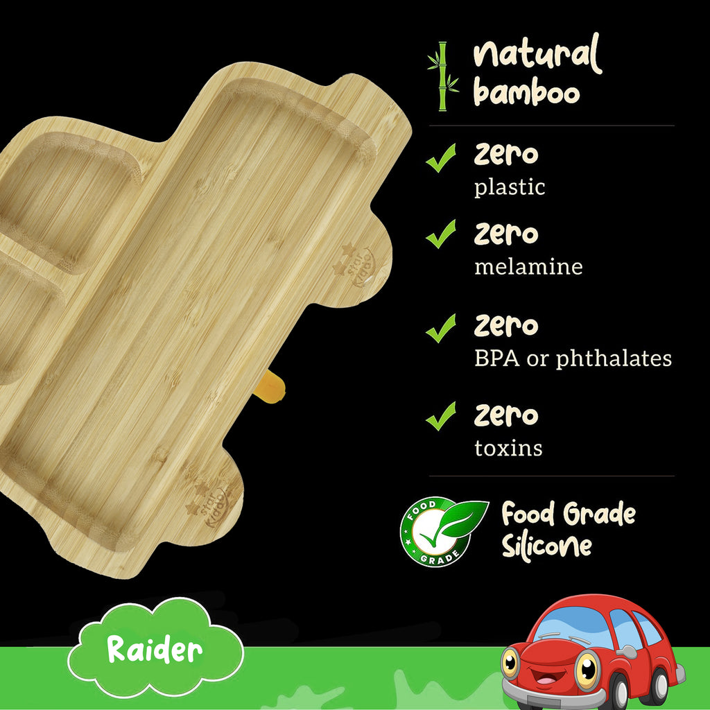 Car Shape Eco Friendly Plates for Infant