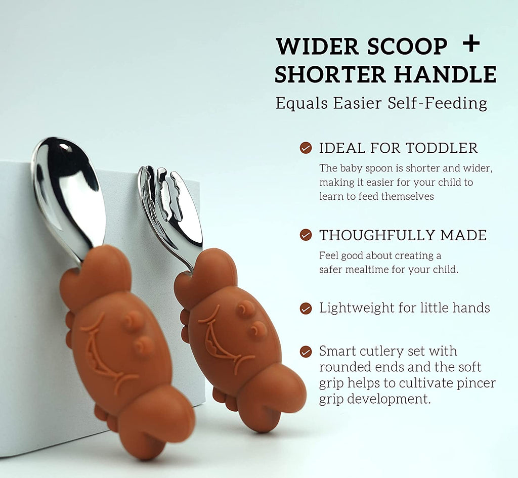 Crab Feeding Spoon Sets