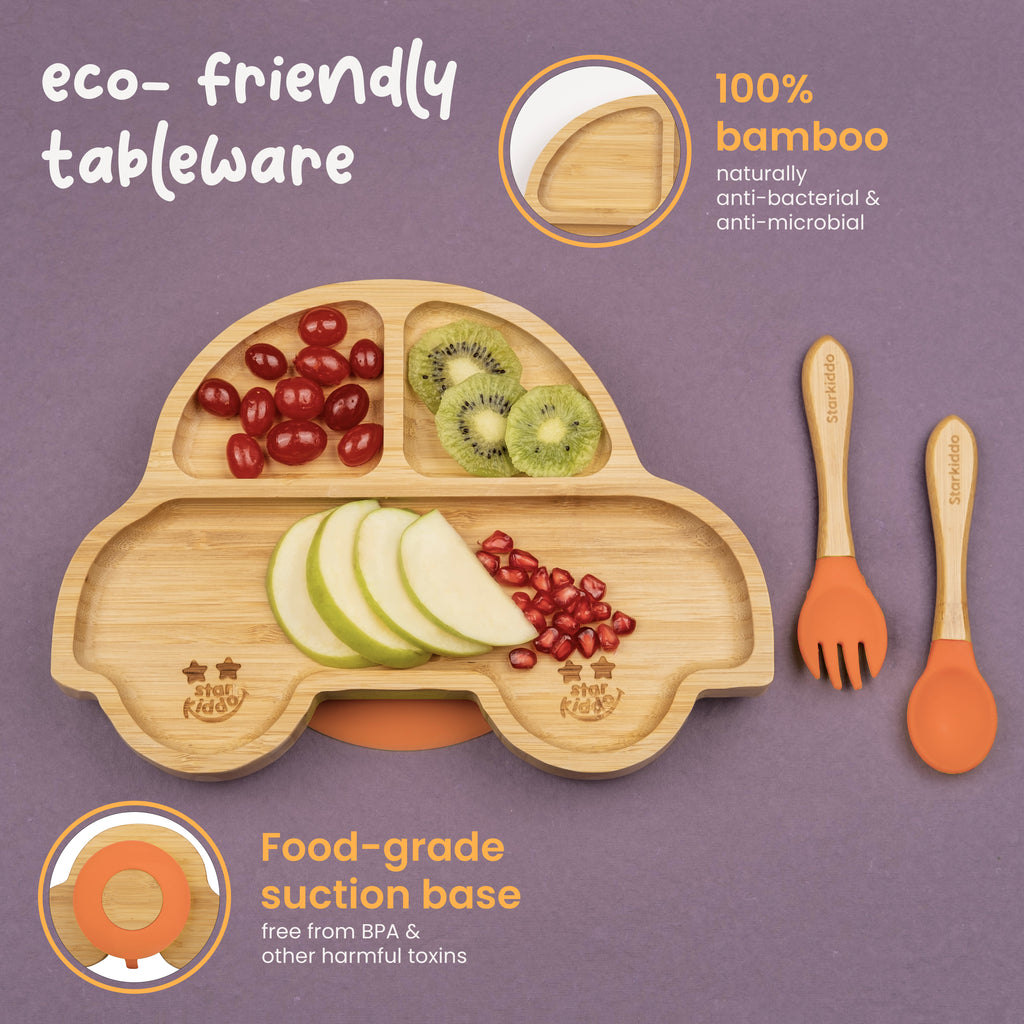 round bamboo plates