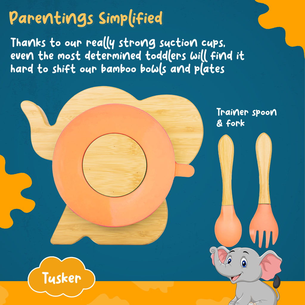 Tusker Bamboo Plate