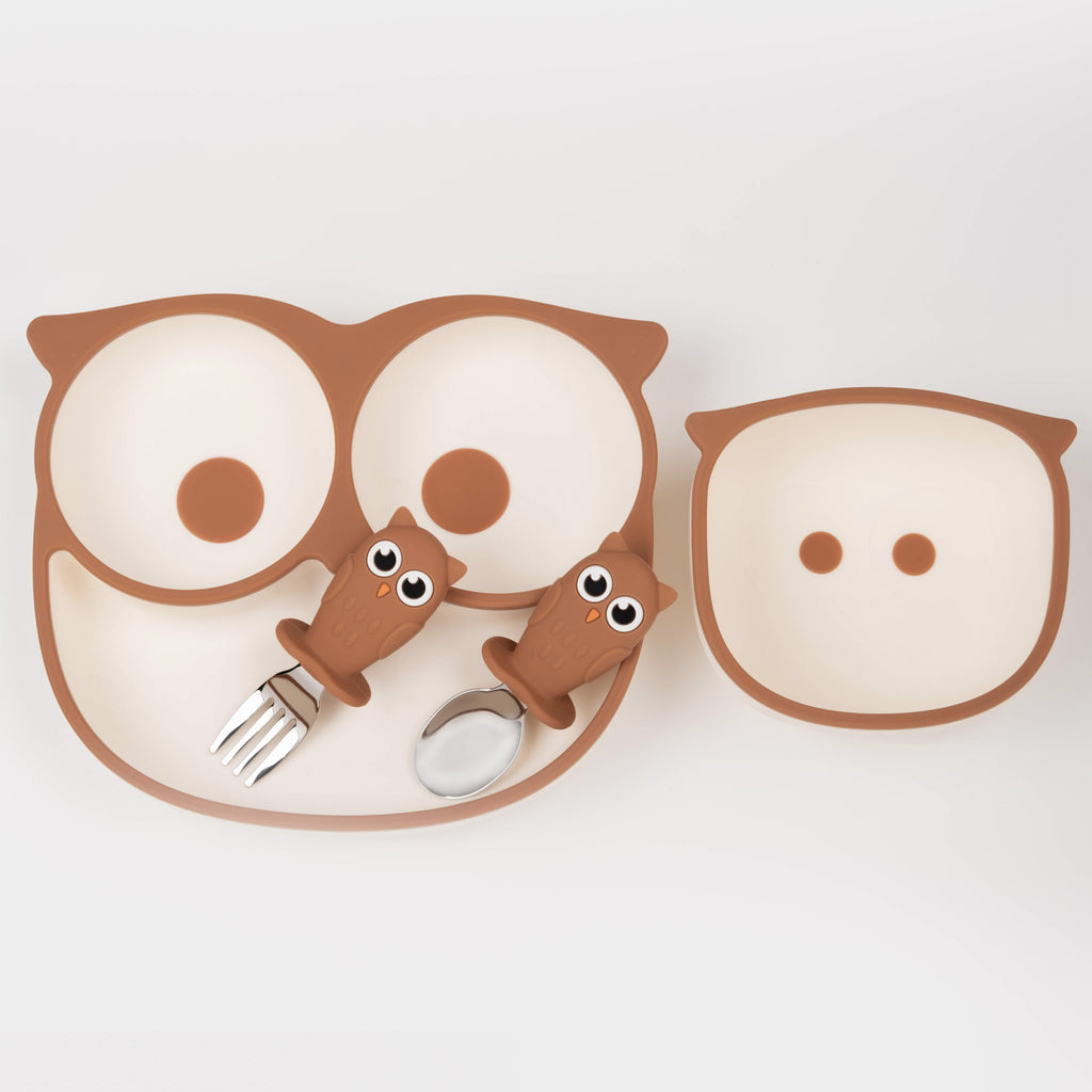 silicone plates and bowls