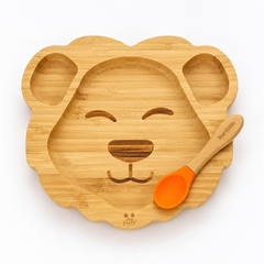 Leo Bamboo Suction Plate