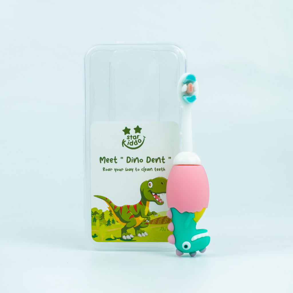 Baby Toothbrush - Dinosaur Design