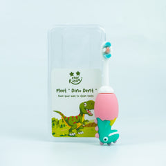 Dino Dent Silicone Baby Toothbrush