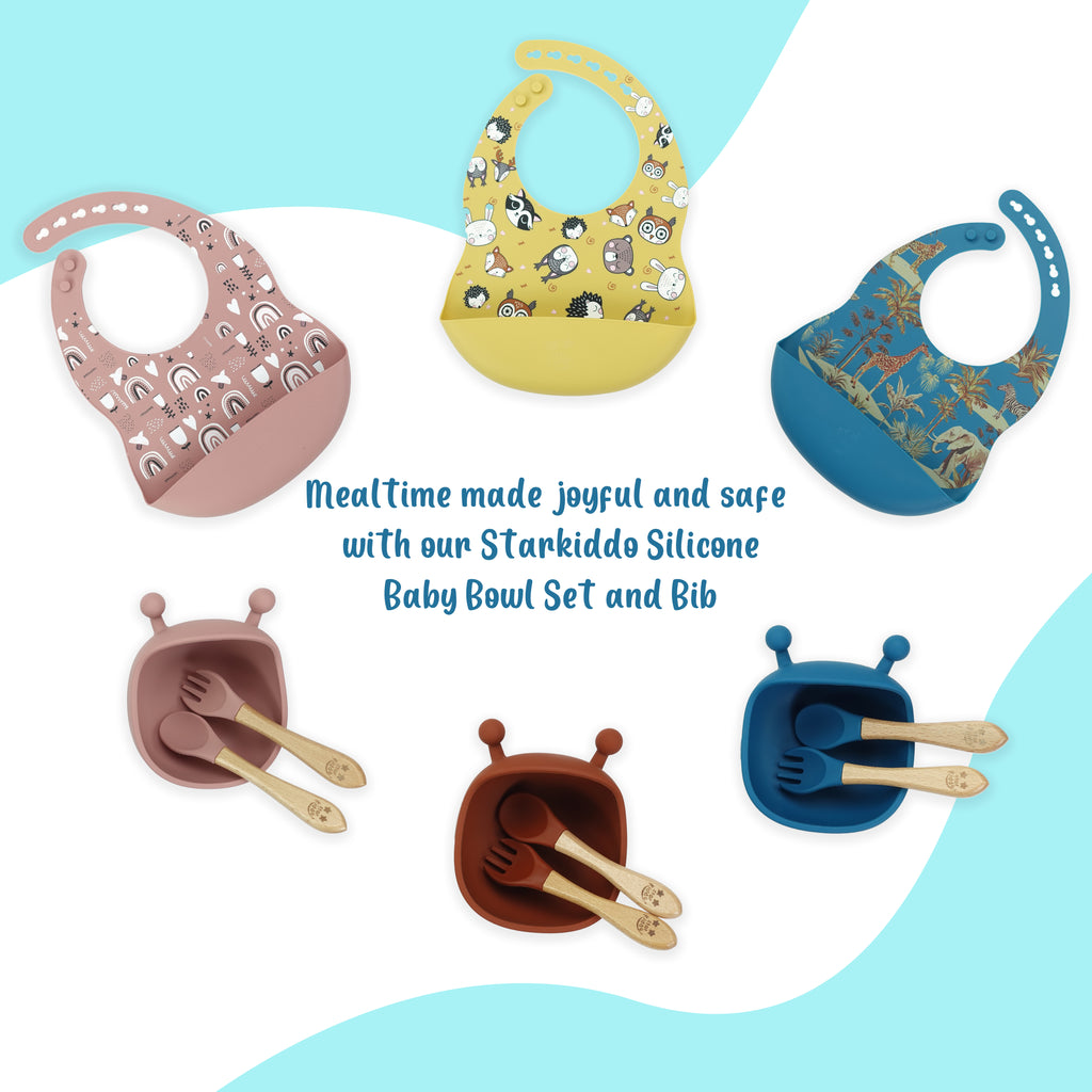 Best Weaning Bowls, Bibs and Spoon Sets for Babies