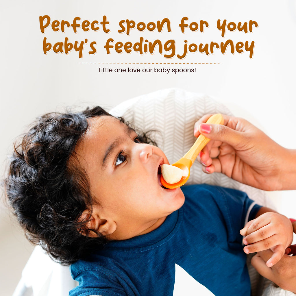 Weaning Baby Silicone Spoons