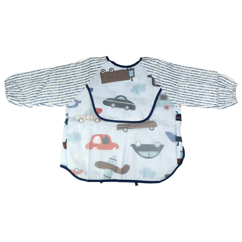 Long Sleeve Cotton Bibs for Toddlers