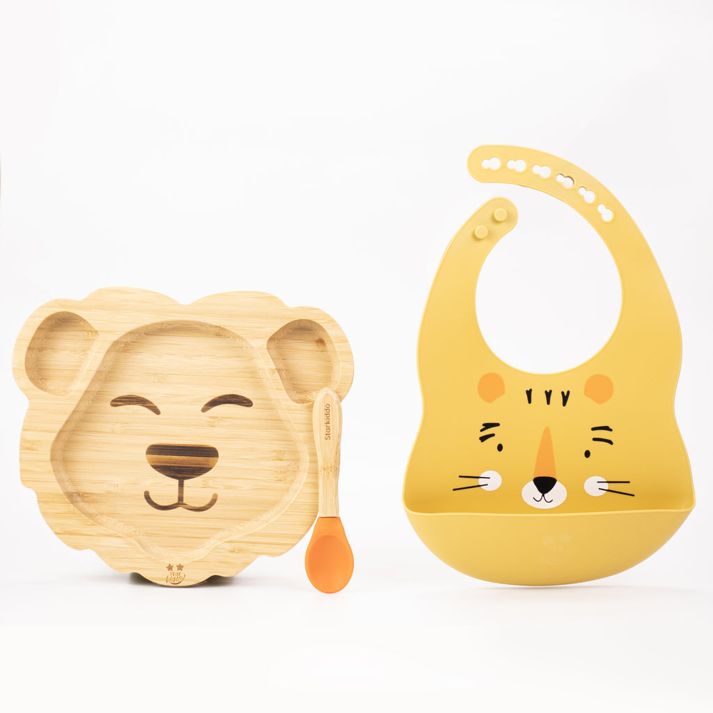 Best Silicone Bibs and Biodegradable Wooden Plates