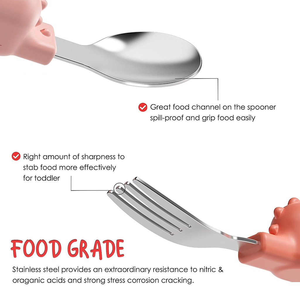 best baby feeding stainless steel spoons