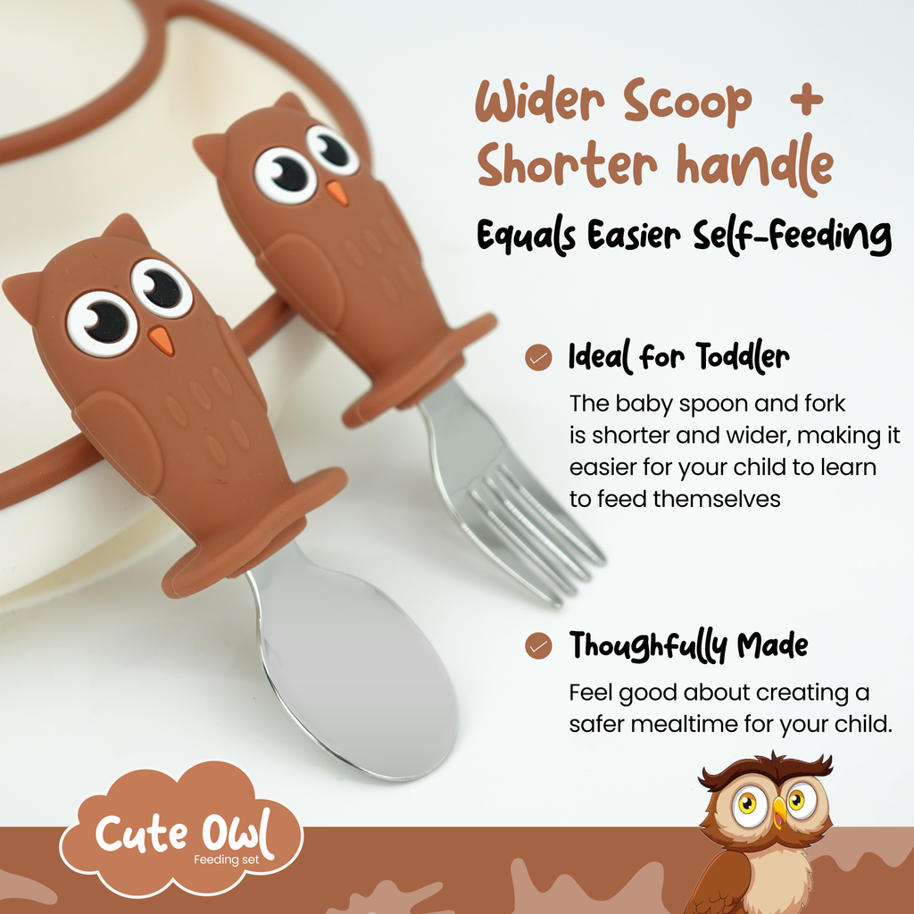 Animal Shape Spoon Fork
