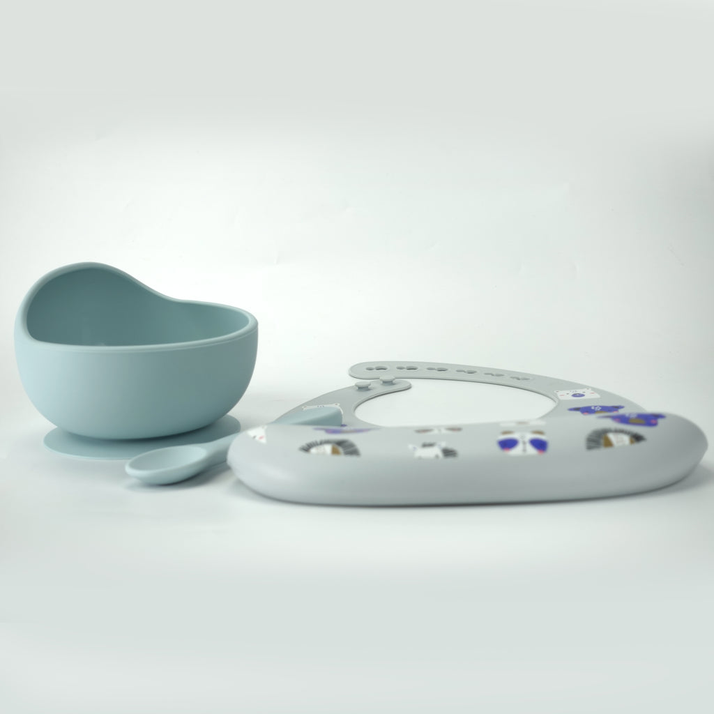 Cute Silicone First Feeding Sets