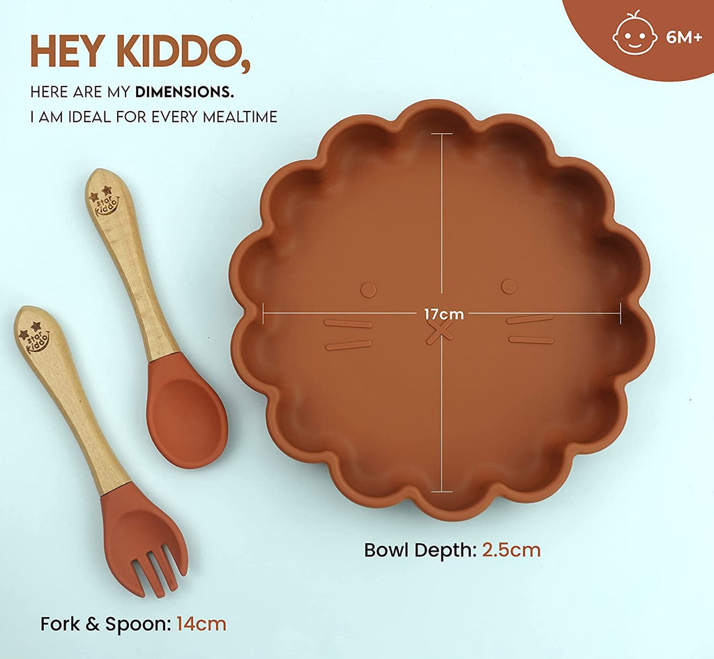 Baby Silicone Suction Plates and Spoons