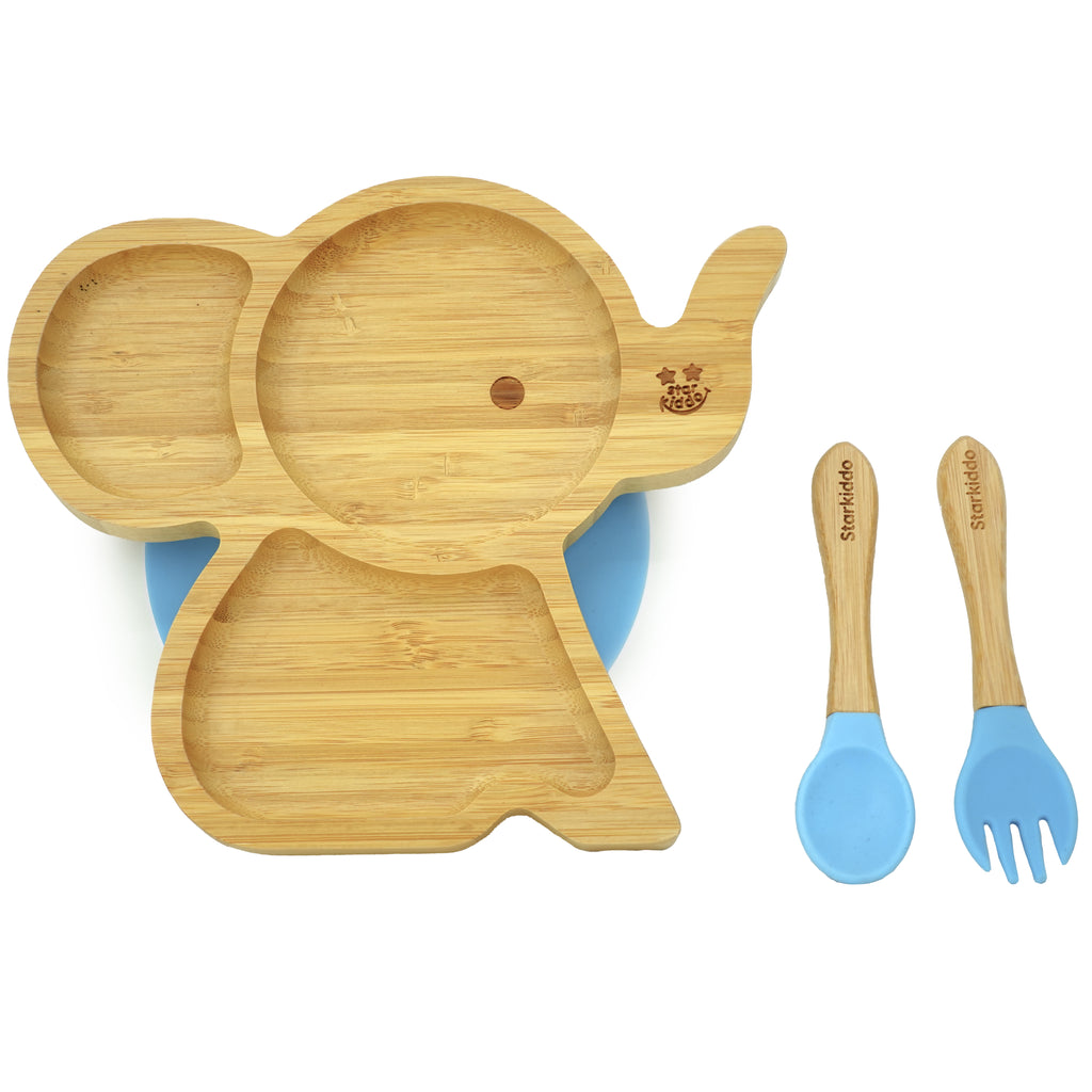 Baby Led Weaning Bamboo Plate