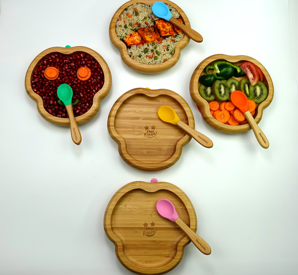 Bamboo Plates & Spoons