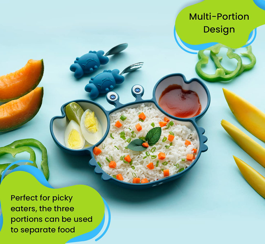 Silicone Suction Feeding Plate Sets