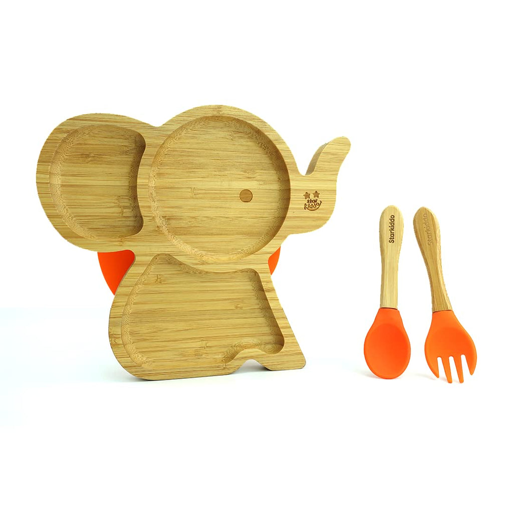 Bamboo Led Weaning Plate