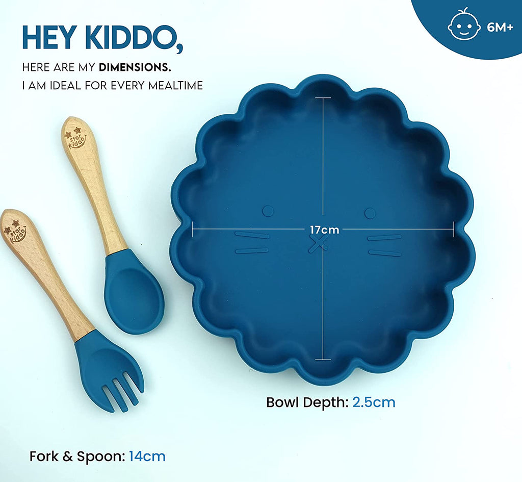 Simba Silicone Suction Plates & Spoons