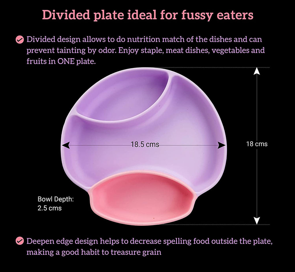 Self Feeding Baby Plates