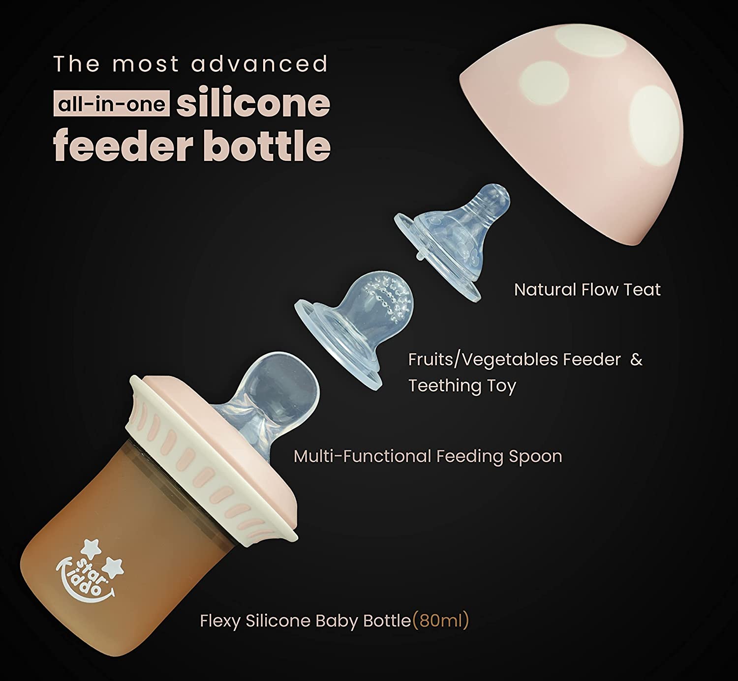 Best Silicone Feeder for Newborn Baby StarKiddo