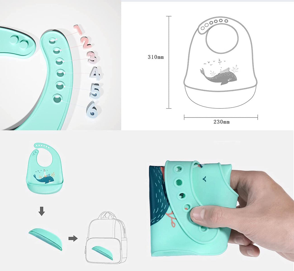 Silicone Feeding Bibs