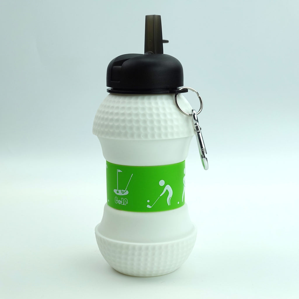 White Water Bottle with Sipper