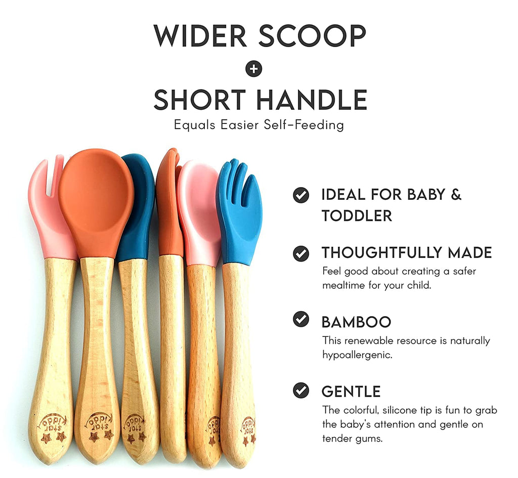Silicone Spoons & Forks
