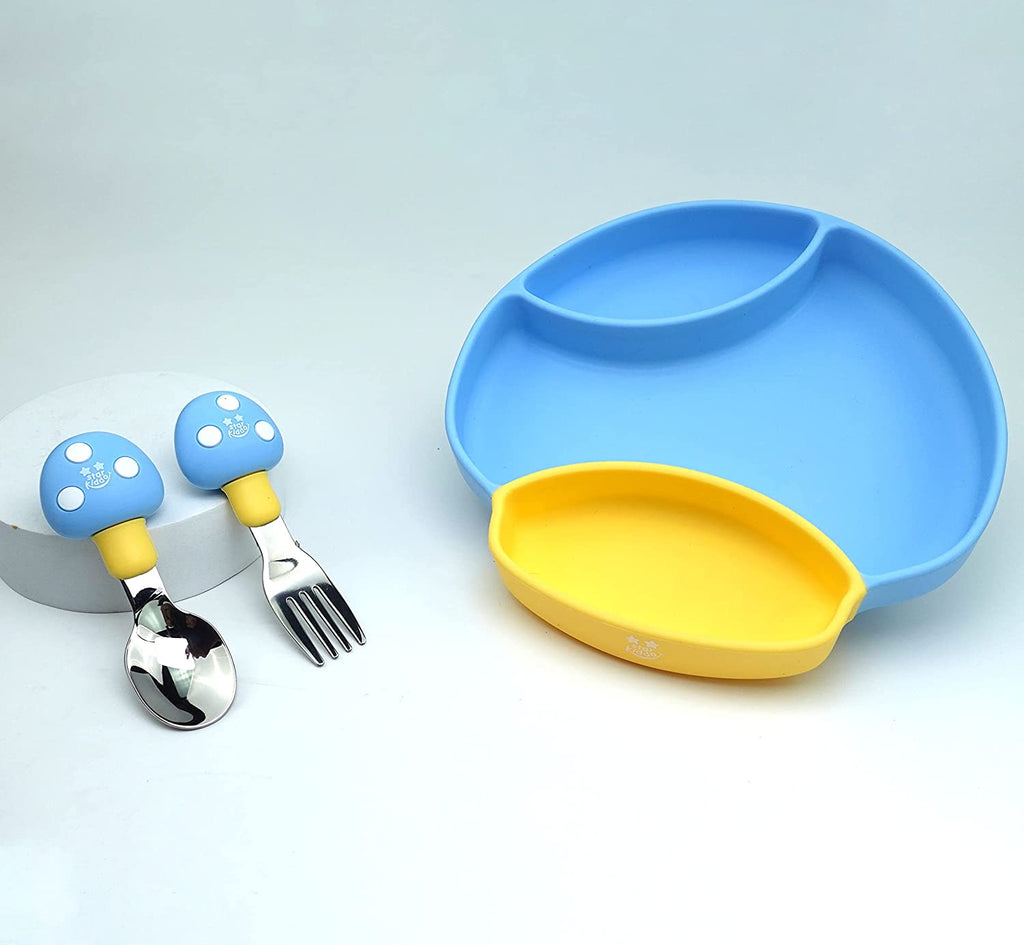 Self Feeding Divider Plates & Spoons