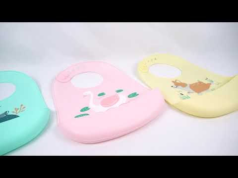 Silicone Feeding Bibs for Infants