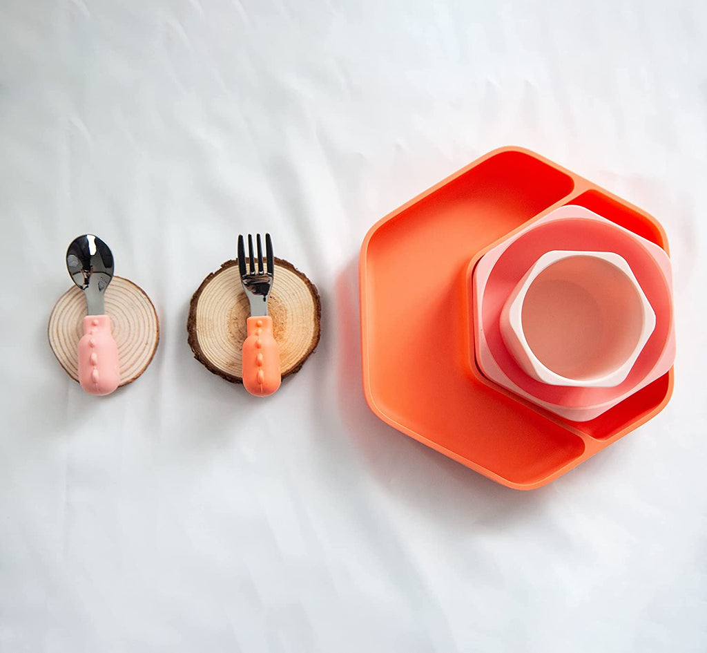 best silicone baby feeding set